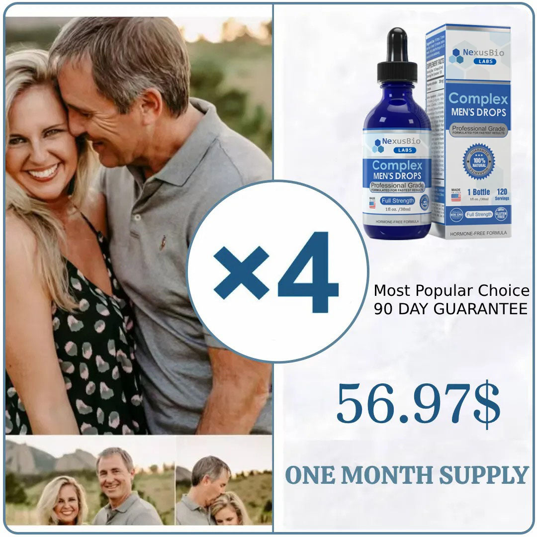 NexusBio Labs Complex Men's Vitamin Drops[🎉Second Anniversary Special🔥]