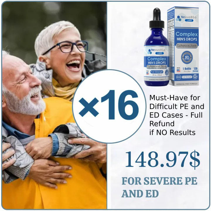 NexusBio Labs Complex Men's Vitamin Drops[🎉Second Anniversary Special🔥]