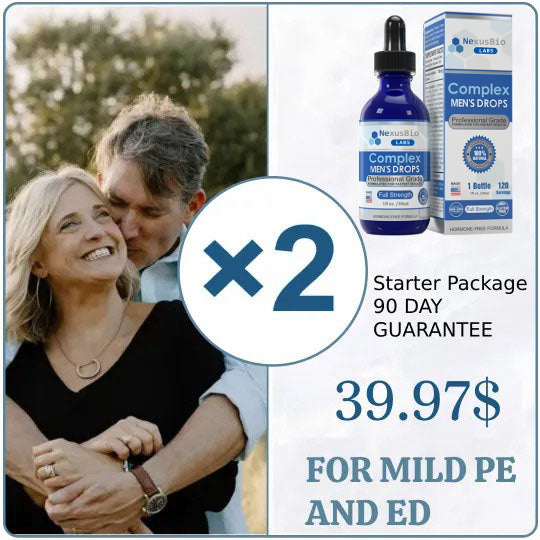 NexusBio Labs Complex Men's Vitamin Drops[🎉Second Anniversary Special🔥]
