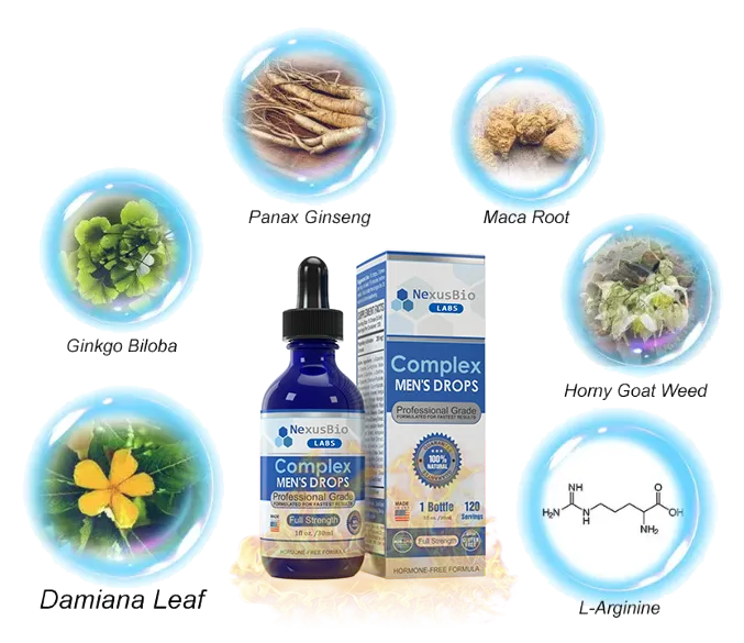 NexusBio Labs Complex Men's Vitamin Drops[🎉Second Anniversary Special🔥]