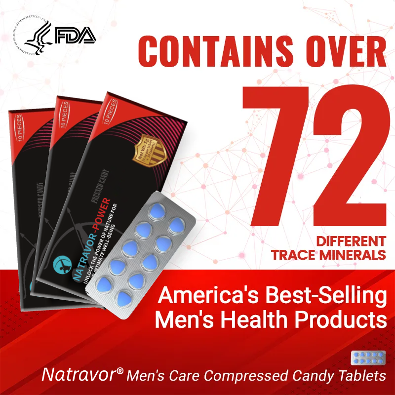 🔥NATRAVOR® Men's Care Compressed Candy Tablets🔥Stronger And Longer Lasting🔥